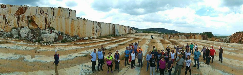 Excursión a las canteras contemporáneas del cerro de las Chozas.